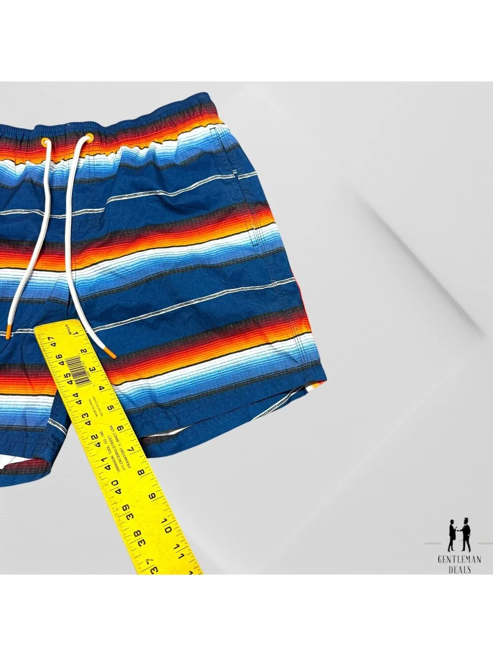Sundek  Elastic Waist Swim Trunk Indi Surf good S